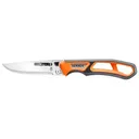 Gerber Randy Newberg EBS Fixed Blade Knife 4.5" Drop Point 440C Satin Blade Polymer Handle Orange - Gerber Knives