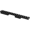 Warne Picatinny Scope Base 15 MOA for CZ 452/455 11mm Matte Black - Warne Scope Mounts