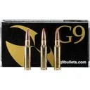 G9 Defense 308 Winchester Ammo 145 Grain Solid Hollow Point Lead Free Box of 20 - G9 Defense