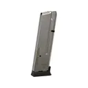Wilson Combat Vickers Duty 1911 Government, Commander Magazine ETM-V with Base Pad 9mm 10-Round Stainless Steel - Wilson Combat