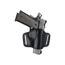 Bianchi 105 Minimalist OWB Holster Right Hand S&W K Frame Leather Black - Bianchi