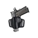 Bianchi 105 Minimalist OWB Holster Left Hand Browning Hi-Power, 1911 Government Leather Black - Bianchi