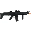 FN SCAR-H AEG Battery Powered Airsoft Rifle 6mm BB Full-Auto/Semi-Auto Black - FN