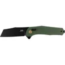 SOG Diverge XR Folding Knife 3" Sheepsfoot D2 Black Blade Aluminum Handle Green - SOG Knives