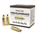 Nosler Premium 7mm Remington Short Action Ultra Magnum Brass Box of 25 - Nosler