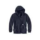 Carhartt Men's Rain Defender Loose Fit Heavyweight Quarter Zip Hoodie New Navy XL - Carhartt