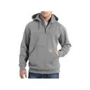 Carhartt Men's Rain Defender Loose Fit Heavyweight Quarter Zip Sweatshirt Heather Gray Large - Carhartt
