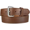 CrossBreed Classic Gun Belt 1-1/2" Leather Stainless Buckle Brown 44" - Crossbreed Holsters
