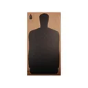 NRA Official Silhouette Target B-27 (24") 50-Yard Cardboard Black 25PK - Nra