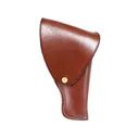Triple K 17 Hunter OWB Holster Right Hand Glock 20, 21 Leather Walnut - Triple K