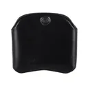 El Paso Saddlery Single Stack Double Magazine Pouch Leather Black - El Paso Saddlery