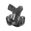 DeSantis Gunhide Thumb Break Mini Slide OWB Holster Right Hand Springfield Armory Hellcat Pro with Reflex Sight Leather Black - Desantis Gunhide