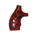 Smith & Wesson Grips Boot-Style with 2 Finger Grooves S&W J-Frame Round Butt Rosewood - Smith & Wesson