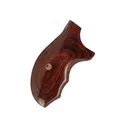 Smith & Wesson Grips Combat-Style with 3 Finger Grooves S&W J-Frame Round Butt Rosewood - Smith & Wesson