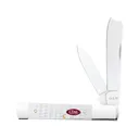 Case Razor Pocket Knife 3" Razor/Pen Tru-Sharp Stainless Blade Synthetic Handle White - Case