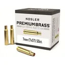 Nosler Premium 7x57mm Mauser (7mm Mauser) Brass Box of 50 - Nosler