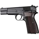 Hogue Fancy Hardwood Grips for Browning Hi-Power Checkered Rosewood - Hogue