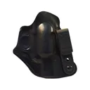 DeSantis Gunhide Flex-Tuk IWB Holster Right Hand Kimber K6S Leather Black - Desantis Gunhide