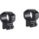 Hawke Sport Optics Tactical Match Airgun 9-11mm Dovetail 30mm Scope Rings Matte High - Hawke Sport Optics