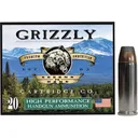 Grizzly Cartridge High Performance Handgun 454 Casull Ammo 300 Grain Bonded Flat Nose Box of 20 - Grizzly Cartridge