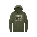 Muley Freak Men's Elk Freak Screamin' Hoodie Green Medium - Muley Freak