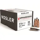 Nosler Varmageddon 22 Caliber (224 Diameter) Bullets 55 Grain Polymer Tip Box of 250 - Nosler