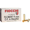Fiocchi 9mm Rimfire (Flobert) Ammo #9 Lead Shot Box of 50 - Fiocchi Ammo