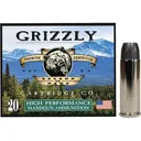 Grizzly Cartridge Bear Load 454 Casull Ammo 335 Grain Lead Long Wide Nose Gas Check Box of 20 - Grizzly Cartridge