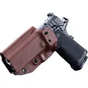 Mission First Tactical Hybrid IWB Holster Ambidextrous Springfield Prodigy 1911 4.25" Kydex/Leather Brown - Mission First Tactical