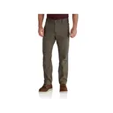 Carhartt Men's Rugged Flex Canvas Double Knee Pants Tarmac 34X32 - Carhartt