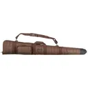Wild Hare Premium Zippered Shotgun Case 52" Nylon Hedgetweed Brown - Wild Hare Shooting Gear
