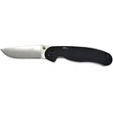 Ontario RAT 1A Assisted Opening Pocket Knife 3.5" Drop Point AUS-8 Steel Blade G-10 Handle Black - Ontario Knife