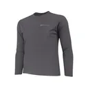 Beretta Men's Covey Tech Long Sleeve Crew Neck T Shirt Charcoal Medium - Beretta