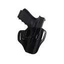 Bianchi 57 Remedy OWB Holster Right Hand Glock 19, 19X, 23, 32, 45 Leather Black - Bianchi Holsters