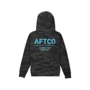 AFTCO Men's Radar Hoodie Black Camo 2XL - Aftco