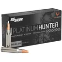 Sig Sauer Platinum Hunter 300 Winchester Magnum Ammo 180 Grain Nosler AccuBond Bonded Polymer Tip Box of 20 - Sig Sauer