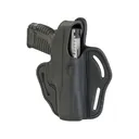 1791 Gunleather Thumb Break OWB Holster Left Hand Glock 17, 19, 19X, 22, 23, 26, 27, 31, 32, 33, 38, 45, 47, S&W M&P 9, M&P 40, M&P Shield, Sig P228, P229 Leather Black - 1791 Gunleather