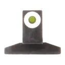 Novak Front Night Sight for Ruger SP101 .125" Width Steel Matte Tritium - Novak
