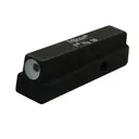 Novak Mega Dot Front Night Sight for Ruger LCR Steel Blue with Green Tritium Dot - Novak