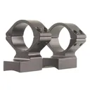 Talley Lightweight 2-Piece Scope Mount 1" Rings Winchester 70 Pre-64 with .435 Rear Mount Hole Spacing (.300 H&H, .375 H&H and .458 Winchester Magnums) Medium Matte Black - Talley Manufacturing