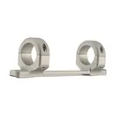 DNZ Game Reaper 1-Piece Scope Mount 1" Rings Remington 700 Long Action Silver Medium - Dnz Products