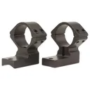 Talley Lightweight 2-Piece Scope Mount 1" Rings Extended Front Savage 10 Through 16, 110 Through 116 Flat Rear (6-48 Screws) Matte Black High - Talley Manufacturing