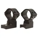 Talley Lightweight 2-Piece Scope Mount 1" Rings Remington 700, Howa Matte Black Extra-High - Talley