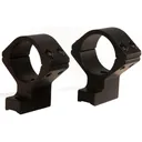 Talley Ruger American Rimfire 3/8" Dovetail 1" Scope Rings Matte Black High - Talley