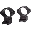 Talley Lightweight 2-Piece Scope Mount 1" Rings Extended Front and Rear A17, A22, Axis Savage 10 Through 16, 110 Through 116 Round A17, A22, Axis (8-40 Screws) Matte Black High - Talley