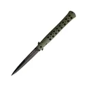 Cold Steel Ti-Lite Pocket Knife 6" Spear Point AUS-8 Black Blade Zy-Ex Handle OD Green - Cold Steel