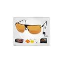 Radians RSG Interchangeable Shooting Glasses Clear, Orange, and Amber Lenses - Radians