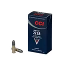 CCI Quiet 22LR Ammo 40 Grain Round Nose Box of 500 (10 Boxes of 50) - Cci