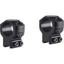 Hawke Sport Optics Tactical Match Airgun 9-11mm Dovetail 1" Scope Rings Matte High - Hawke Sport Optics
