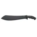 CRKT Halfachance Parang Machete 14" 65MN Black Powder Coat Blade TPR Overmold Handle Black - Crkt